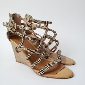 Seychelles Strappy Wedge Sandals